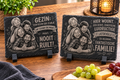Personalized Photo on Slate | Laser Engraved Cartoon 15x25cm