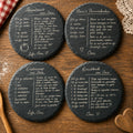 Handgeschreven recept lasergegraveerd op hout – uniek cadeau voor oma of moeder | LeukHoor.nl