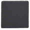 Vierkante leisteen onderzetter 10x10cm – blanco basis voor eigen ontwerp