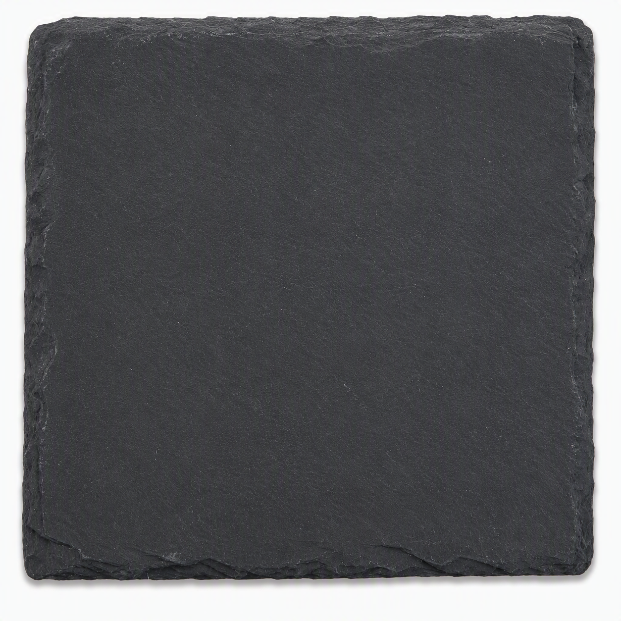 Vierkante leisteen onderzetter 10x10cm – blanco basis voor eigen ontwerp