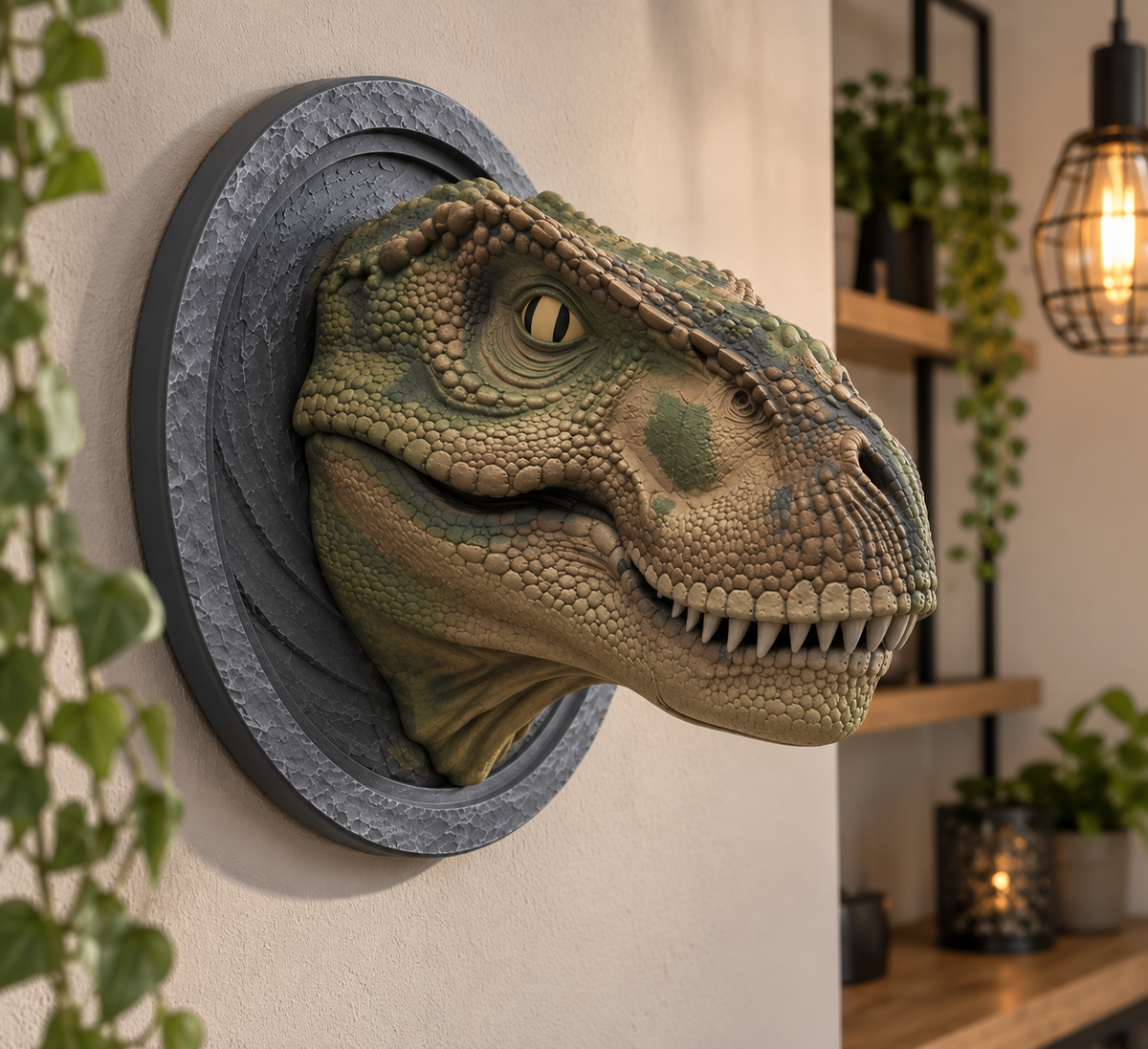 Dinosaurus T-Rex wandlamp xl